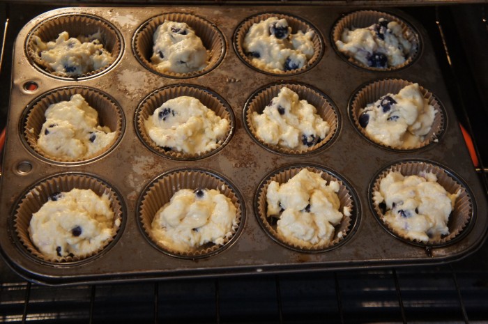 Blueberry muffins!