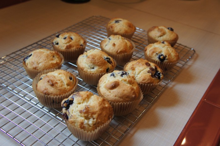 Blueberry muffins!