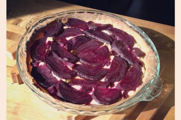 beet tart