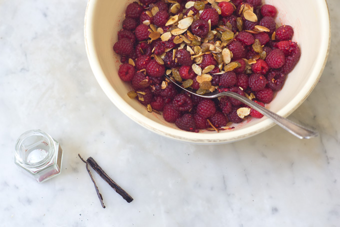 Saffron Raspberries from 101 Cookbooks // Friday Finds on Serious Crust, by Annie Fassler