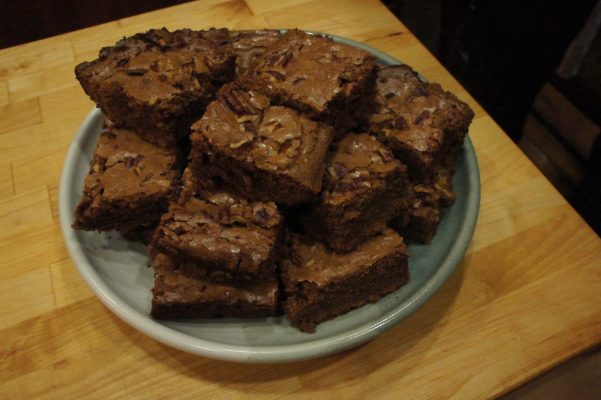 Chipotle Pecan Brownies and "The Unofficial Girls Guide to New York" // Serious Crust by Annie Fassler