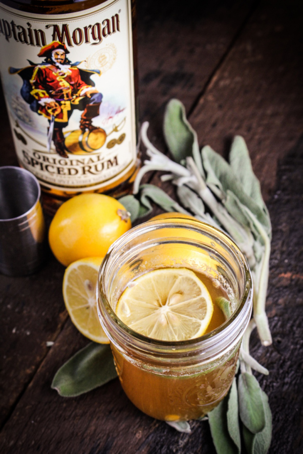 Meyer Lemon and Sage Hot Toddy on Weekend Finds // Serious Crust by Annie Fassler