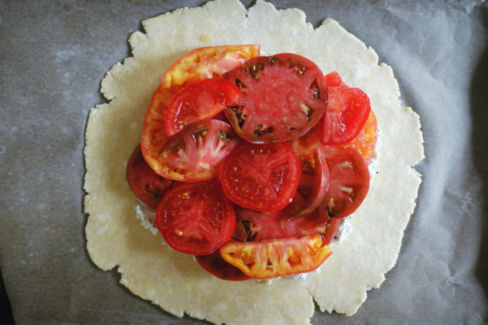 Tomato and Ricotta Galette | Serious Crust by Annie Fassler