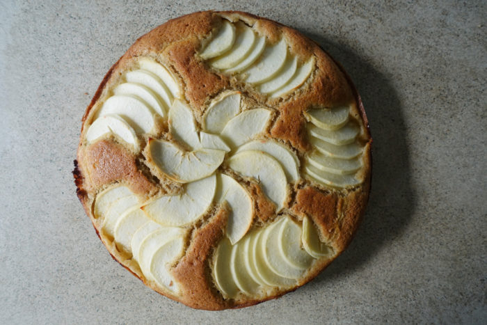 Miso Caramel Apple Cake | Serious Crust by Annie Fassler