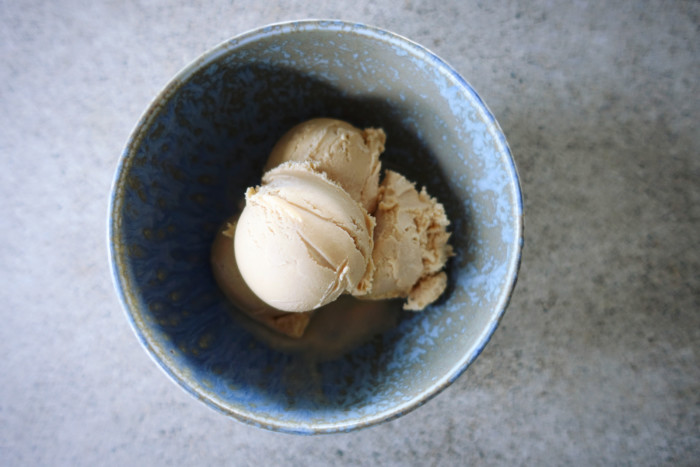 Rooibos Tahini Ice Cream | Serious Crust by Annie Fassler