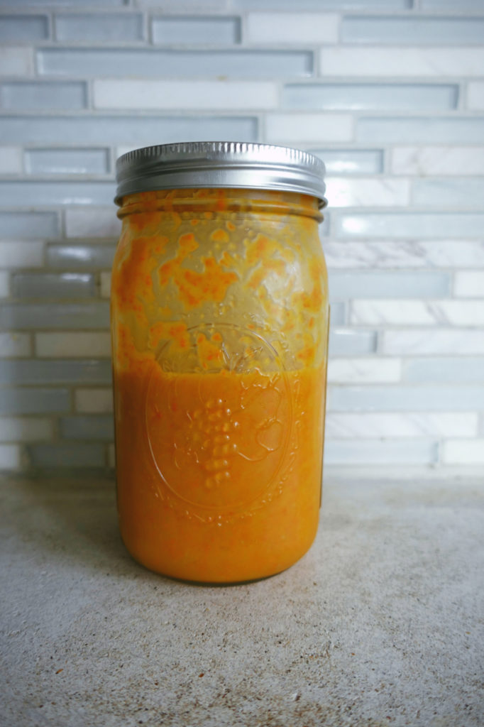 Carrot Ginger Sauce/Dressing | Serious Crust by Annie Fassler